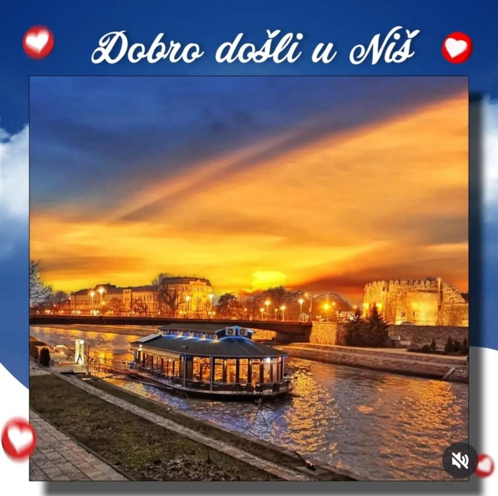 "My Life" Luxury River Apartments Ni Exteriör bild